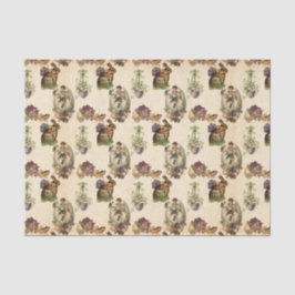 Niedliches Ostermuster Party Seidenpapier