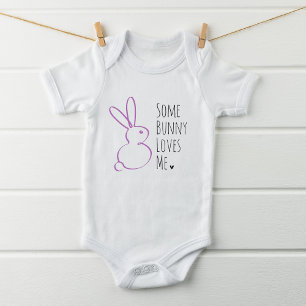 Niedliches Ostern Einige sonnige Lieben Baby Strampler