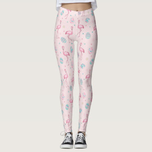 Niedliches Osterschaummuster und lackierte Eier Leggings