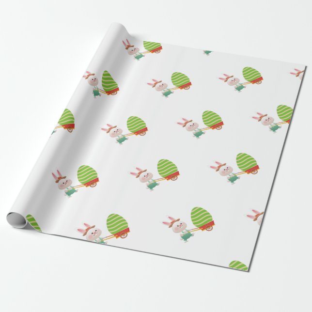 Niedliches Ostersonnenpapier Geschenkpapier (Ungerollt)