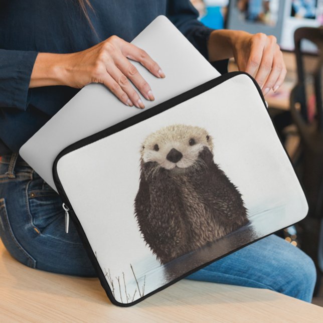 Niedliches Otter Laptopschutzhülle (Von Creator hochgeladen)
