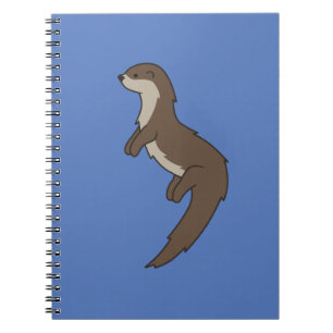 Niedliches Otter-Notizbuch Notizblock
