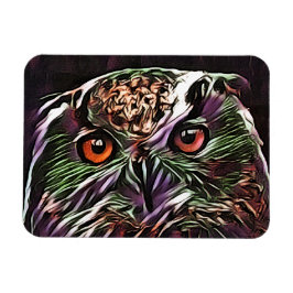 NIEDLICHES OWL MAGNET