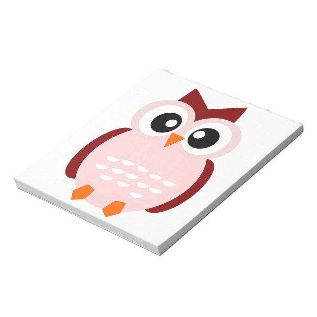NIEDLICHES OWL NOTIZBLOCK (Rotiert)