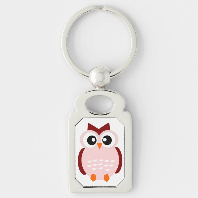 NIEDLICHES OWL SCHLÜSSELANHÄNGER (Vorderseite)