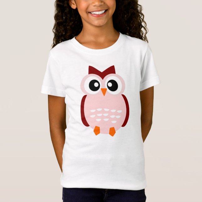 NIEDLICHES OWL T-Shirt (Vorderseite)