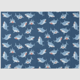 Niedliches Ozeanmuster Seidenpapier