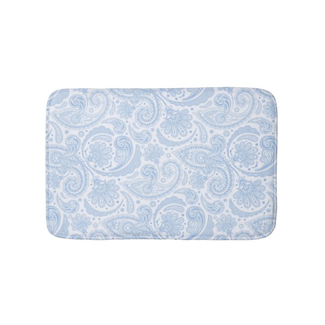 Niedliches Paisley-Muster Badematte (Vorderseite)