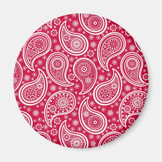 Niedliches Paisley Muster Case-Mate iPhone ca. Magnet (Vorne)