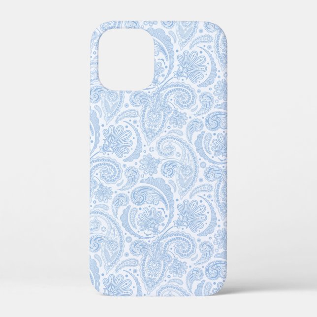 Niedliches Paisley-Muster Case-Mate iPhone Hülle (Rückseite)