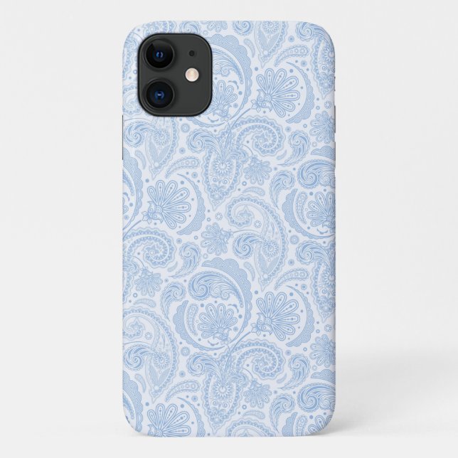 Niedliches Paisley-Muster Case-Mate iPhone Hülle (Rückseite)