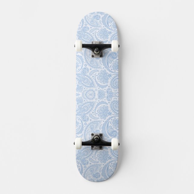 Niedliches Paisley-Muster Skateboard (Vorderseite)