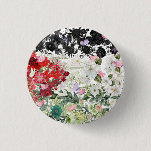 Niedliches palästinensisches Flag-Button - Freie P Button