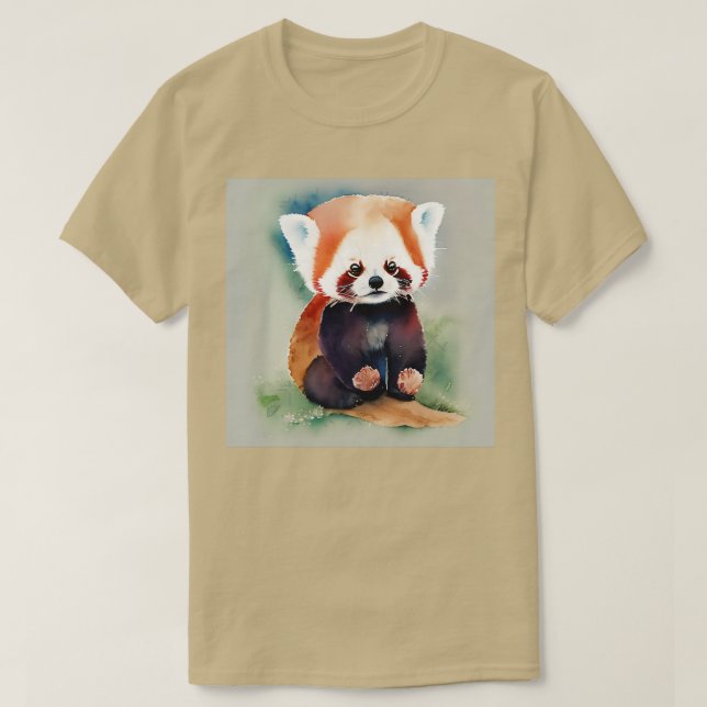 Niedliches Panda (3) T-Shirt (Design vorne)