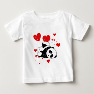 Niedliches Panda-Baby Baby T-shirt