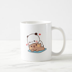 Niedliches Panda-Bärenpaar, Bubu und dudu-Liebe Kaffeetasse