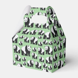 Niedliches Panda Bear Muster Geschenkschachtel
