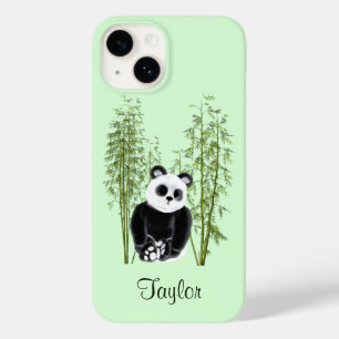 Niedliches Panda in Bamboo Case-Mate iPhone Hülle