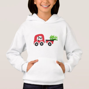 Niedliches Panda-Logo-Design für Kinder-Branding-K Hoodie