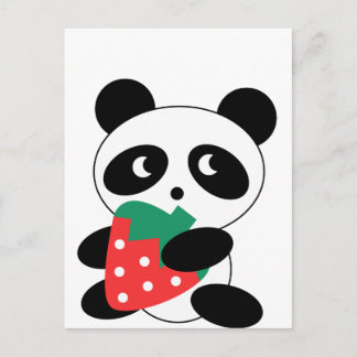Niedliches Panda Party Pack Postkarte