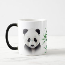 Niedliches Panda und Bambus