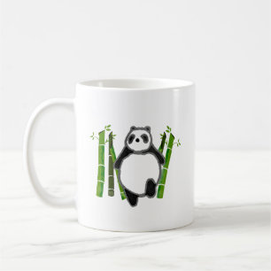Niedliches Pandatintenzeichnen Tasse