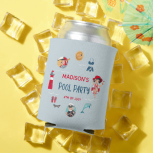 Niedliches Party im Sommer Dosenkühler