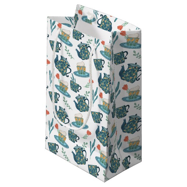 niedliches Party Kleine Geschenktüte (Vorderseite Schrägansicht)