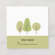 NIEDLICHES PASTEL GREEN TREE TRIO LANDSCAPING PREI