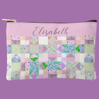 Niedliches Patchwork-Quilting für benutzerdefinier