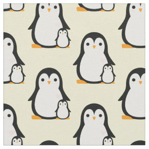 Niedliches Penguin Baby Kinderzimmer Zimmer Dekora Stoff