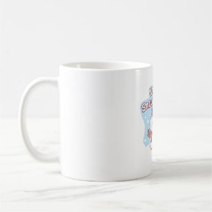 Niedliches Penguin Gebäude Schneemann Winter Schne Kaffeetasse