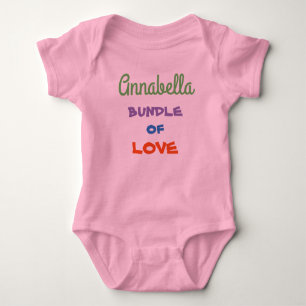 Niedliches Personalisiertes Baby Rompers Baby Bekl