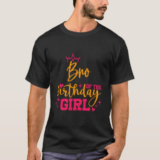 Niedliches Personalisiertes Bro des Geburtstagskam T-Shirt