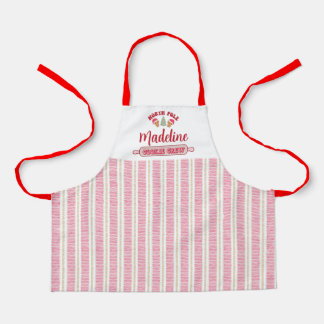 Niedliches Personalisiertes Cookie Crew Weihnachte Schürze