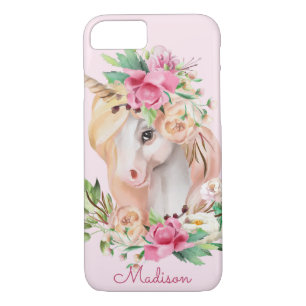 Niedliches Personalisiertes Einhorn Case-Mate iPhone Hülle