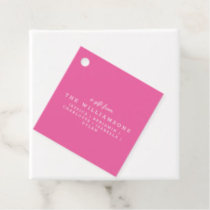 Niedliches Personalisiertes Geschenk aus modernem Geschenkanhänger