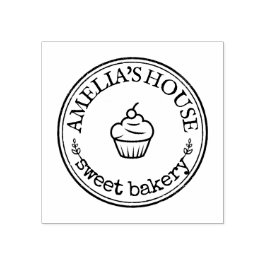 Niedliches Personalisiertes Logo Gummistempel