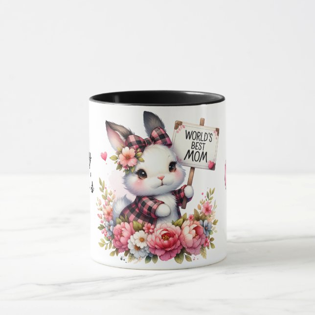 Niedliches Personalisiertes Muttertagsangebot/sonn Tasse (Zentrum)