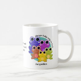 Niedliches Personalisiertes VOLLSTÄNDIG AUF GOD Ch Kaffeetasse