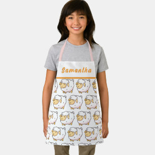Niedliches Personalisiertes Weißschaf Schürze