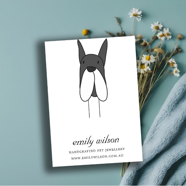 NIEDLICHES PET DOG-GESICHT TAG BUTTON CHARM ANZEIG (Von Creator hochgeladen)