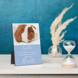 Niedliches Pet-Memorial Fotoplatte