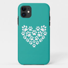 Niedliches Pet Pad Print Heft Case-Mate iPhone Hülle