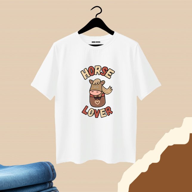 Niedliches Pferd T-Shirt (Von Creator hochgeladen)