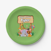 Niedliches Phantastisches Zoo-Tier-Party