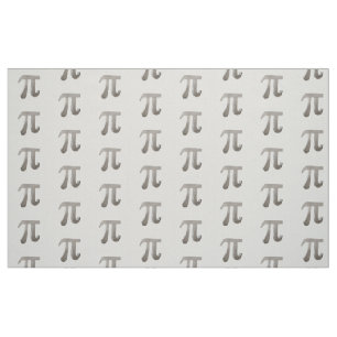 Niedliches Pi-Zeichen aus Metall Stoff