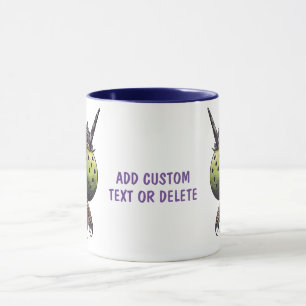 Niedliches Pickleball Unicorn Einhorn Pickleballer Tasse