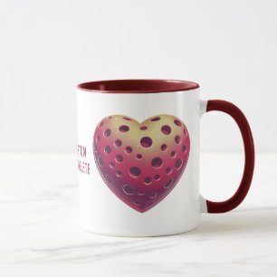 Niedliches Pickleball Valentine Pickleballer Beste Tasse