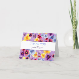 Niedliches Picnic Garden Party Farbenfrohe Blume G Dankeskarte